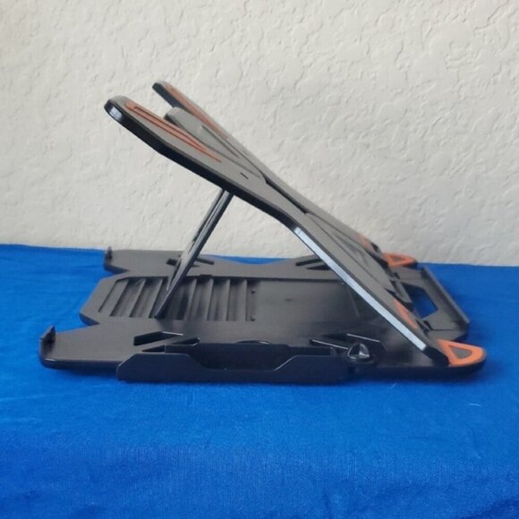 MeFee Laptop Stand Adjustable Laptop Computer Stand Multi-Angle Swivel Black - Picture 2 of 8